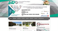 Desktop Screenshot of mi.utj.edu.mx
