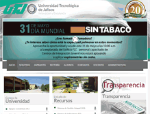 Tablet Screenshot of cursos.utj.edu.mx