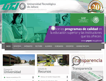 Tablet Screenshot of ozarate.utj.edu.mx