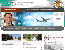 Tablet Screenshot of ebarboza.utj.edu.mx